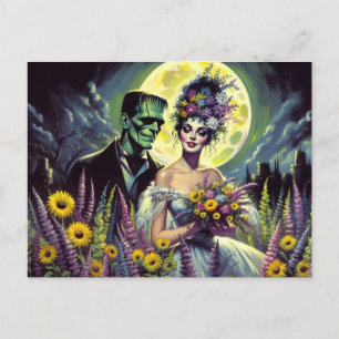 Carte Postale Merci nuptial