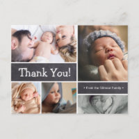 Merci personnalisé faire-part de naissance de bala