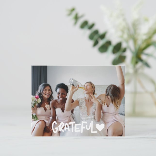 Carte Postale Merci photo gracieux des serveuses d'éducation (Debout devant)