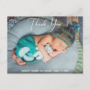 Carte Postale Merci   Photo moderne Boho Baby