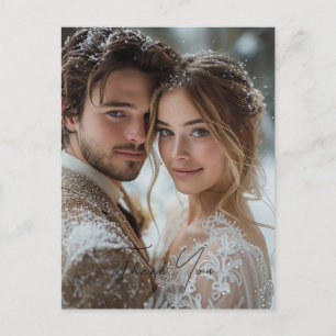 Carte Postale Merci, photo personnalisée