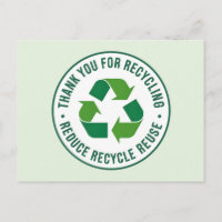 Merci pour le recyclage