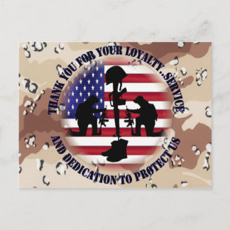 Carte Postale Merci pour votre Loyauté .......