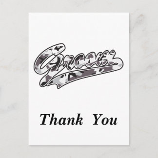 Carte Postale Merci/Salle