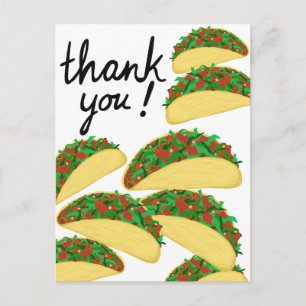 Carte Postale MERCI! Taco Avalanche délicieux