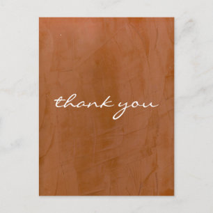 Carte Postale Merci Tangerine