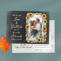 Merci Tournesol Citrouille Automne Tableau Photo