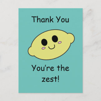 Carte Postale Merci - Vous êtes le Zeste