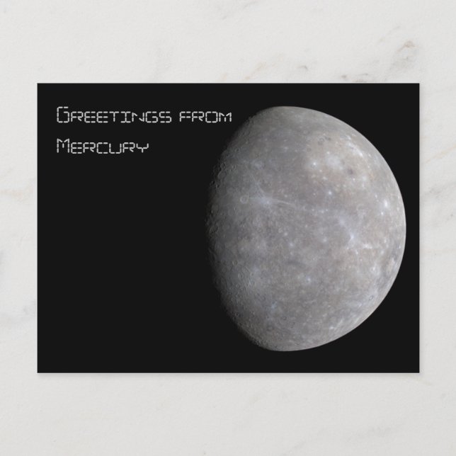 Carte Postale Mercure (Devant)