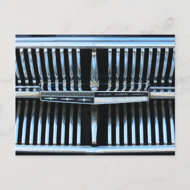 Carte postale Mercury Classic Car Grill 1960 (Devant)