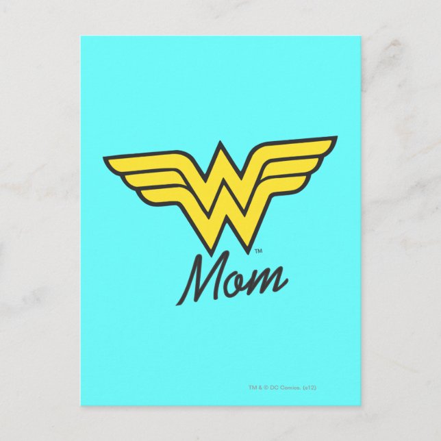 Carte Postale Merde Maman Médias Mixtes (Devant)