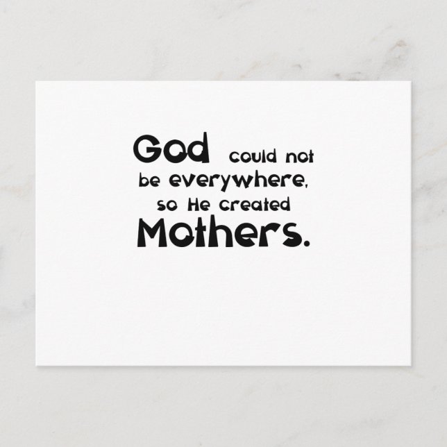 Carte Postale mère (Devant)