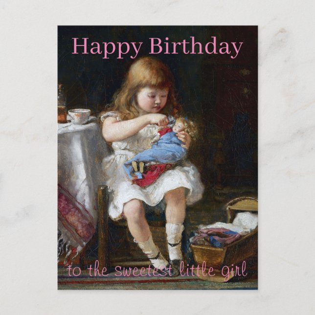 Carte Postale Mère anxieuse petit Joyeux anniversaire  (Devant)