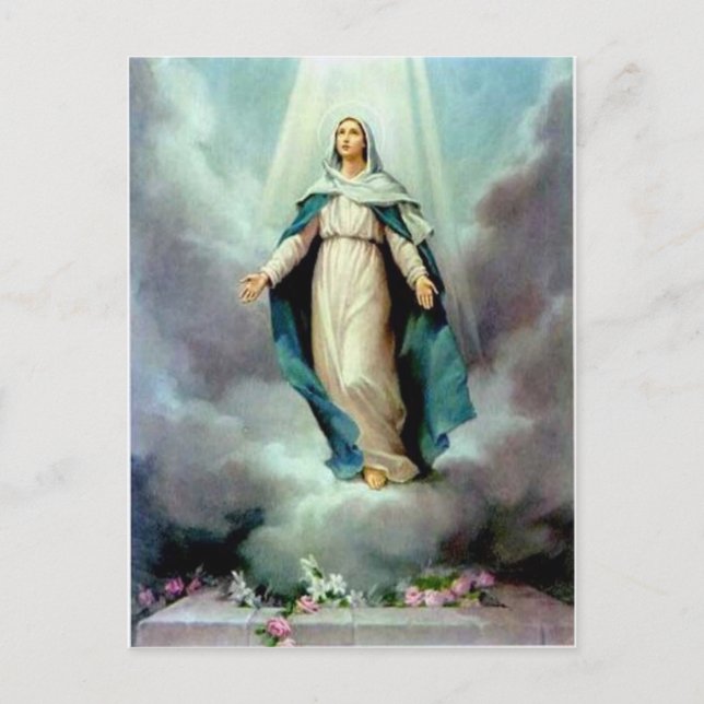 Carte Postale Mère divine (Devant)