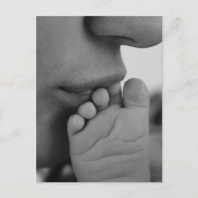 Carte Postale Mère et bébé (Devant)