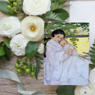 Carte Postale Mère et bébé