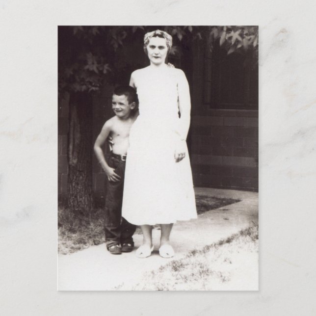 Carte Postale Mère et enfant (Devant)