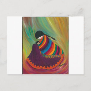 Carte Postale Mère et enfant