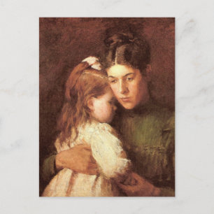 Carte Postale Mère et enfant