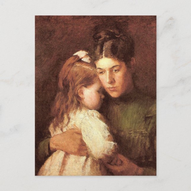 Carte Postale Mère et enfant (Devant)