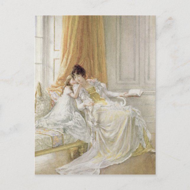 Carte Postale Mère et enfant, 1864 (Devant)