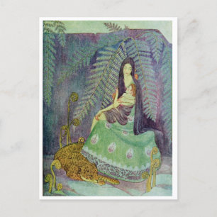 Carte Postale Mère et enfant Dorothy Lathrop