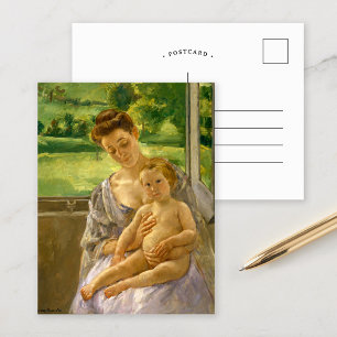 Carte Postale Mère et enfant   Mary Cassatt
