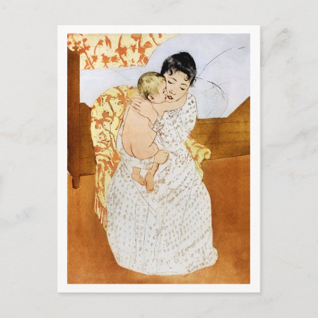Carte Postale Mère et enfant, Mary Cassatt (Devant)