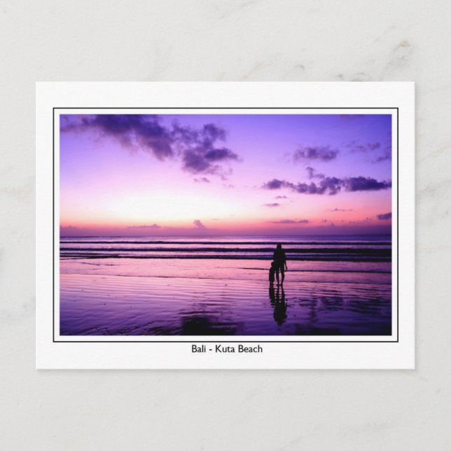 Carte Postale Mère et Fils (Devant)