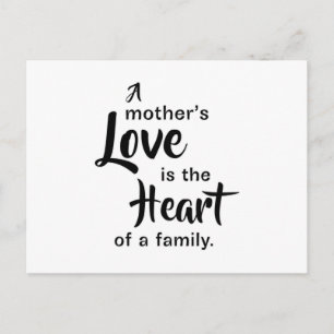 Carte Postale Mère Mères Fête des mères Maman Maman Mummy Idée c