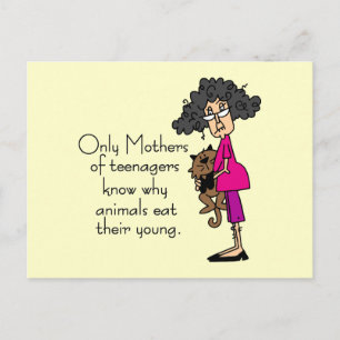 Carte Postale Mères des adolescents