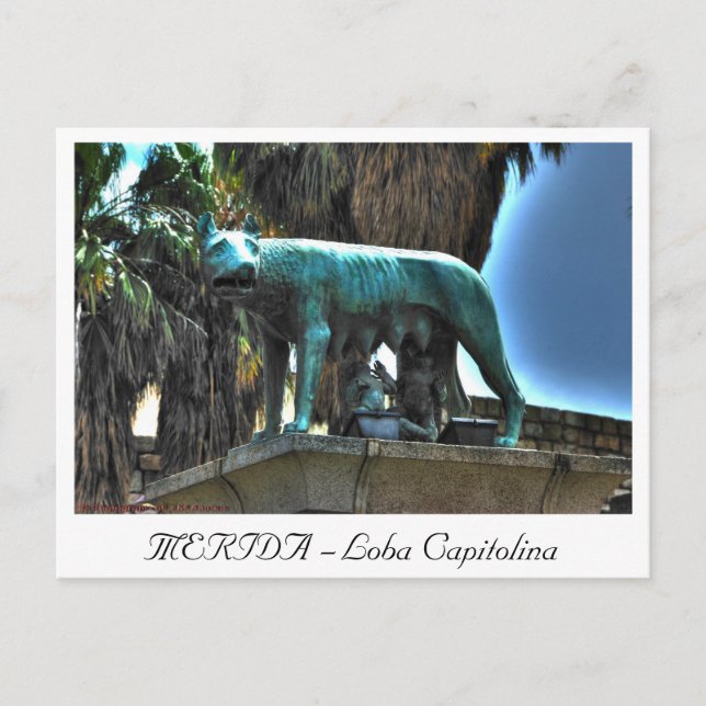 Carte Postale MERIDA - Loba Capitolina (Devant)