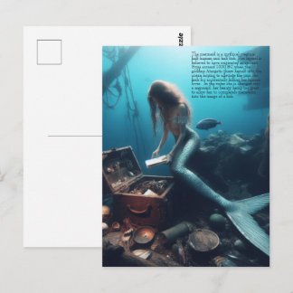Carte Postale Mermaid 