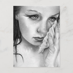 Carte postale Mermaid Aquamarine Tides