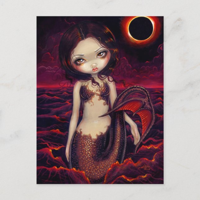 Carte postale "Mermaid Eclipse" (Devant)