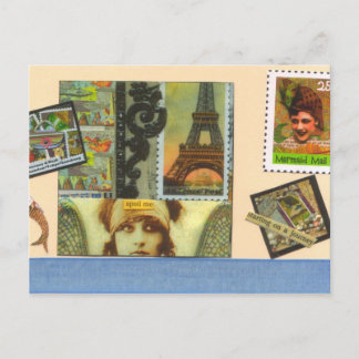 Carte postale Mermaid Mail