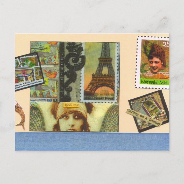 Carte postale Mermaid Mail (Devant)