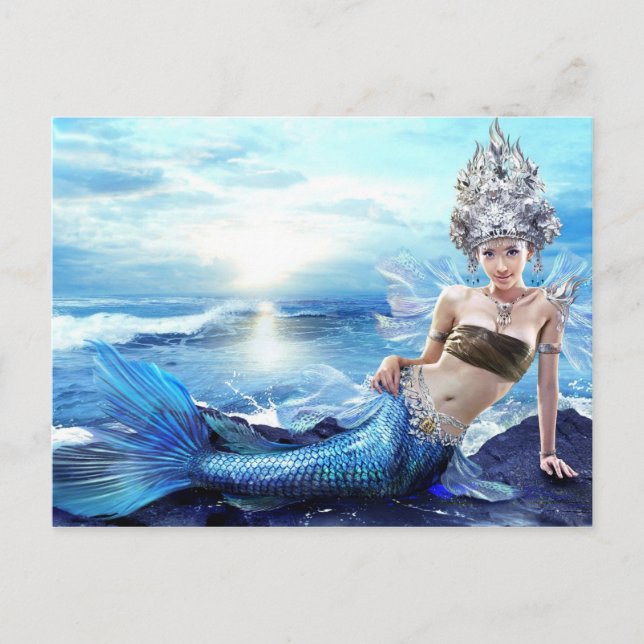 Carte Postale Mermaid Princess (Devant)