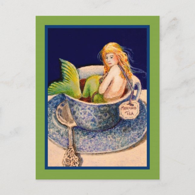 Carte postale Mermaid Tea II (Devant)