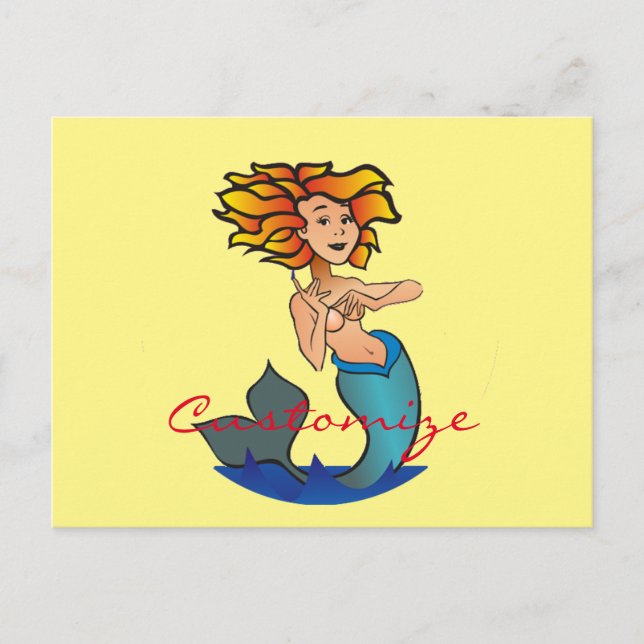 Carte Postale Mermaid Thunder_Cove (Devant)