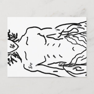 Carte Postale Merman