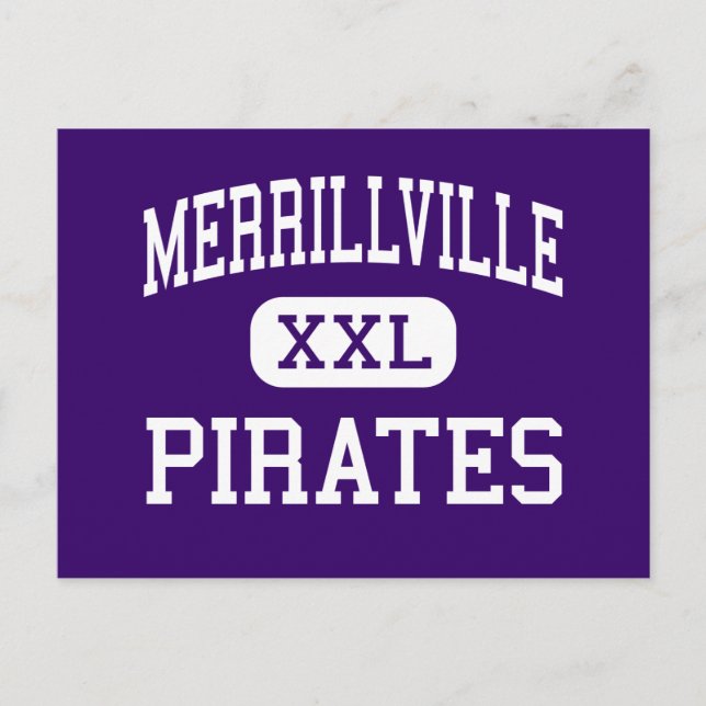 Carte Postale Merrillville - Pirates - High - Merrillville (Devant)