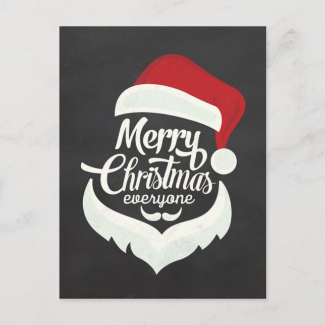 Carte Postale Merry Christmas (Devant)
