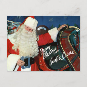 Carte postale : Merry Christmas from Santa