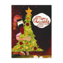 Merry Christmas joyeux Noël arbre de Noël canard