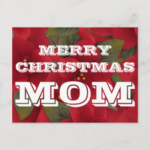 Carte postale Merry Christmas Mom