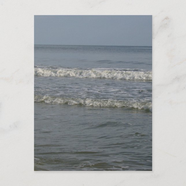 Carte Postale Mers Bleues Profondes (Devant)