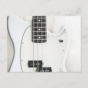 Carte Postale Merveilleuse basse guitare