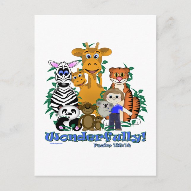 Carte Postale Merveilleusement Fabriqué (Devant)