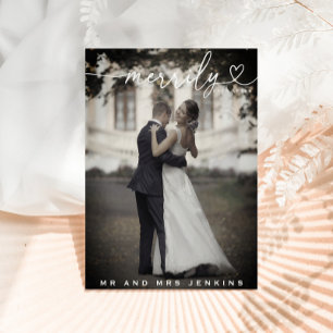 Carte Postale Merveilleusement toujours après la photo Mariage N